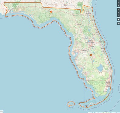 Monosnap Relation: ‪Florida‬ (‪162050‬)  OpenStreetMap 2024-04-06 09-30-30
