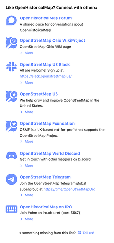 Like OpenHistoricalMap? Connect with others: OpenHistoricalMap Forum, a shared place for conversations about OpenHistoricalMap.