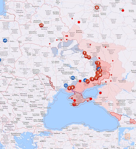 Monosnap Ukraine Interactive map - Ukraine Latest news on live map - liveuamap.com 2023-10-03 11-04-47